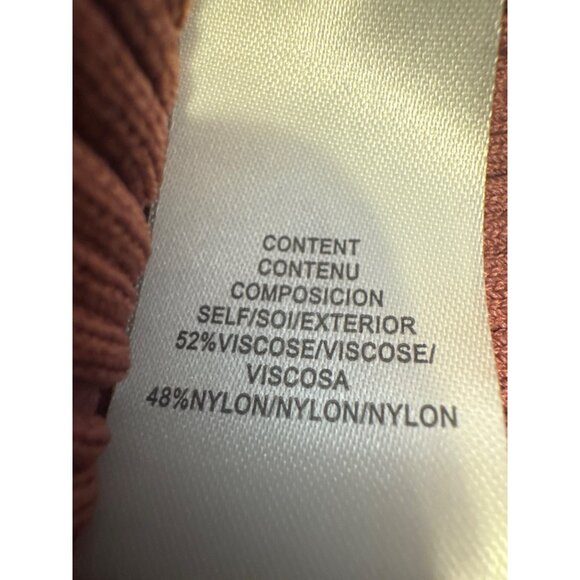 2/$30 Wayf XS Long Sleeve Ribbed Bodycon Midi Dress - Picture 12 of 15